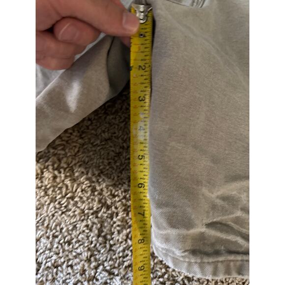 Vintage Carhartt B25-DES 36” Rare Faded Gray Distressed Canvas Carpenter Shorts - Picture 8 of 9